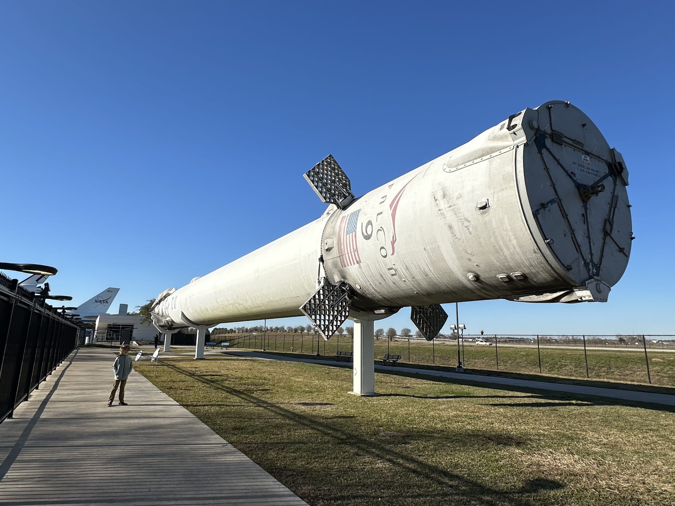 Pack 162 scouts on a visit to NASA